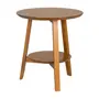MESA LATERAL REDONDA 60 CM DOUBLETOP - NOZES - Foto 2