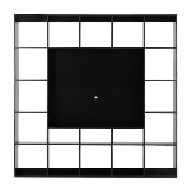 ESTANTE PARA TV DE ATÉ 46 POLEGADAS 2,12 M X 2,12 M CÉLULA - PRETO - Foto 1