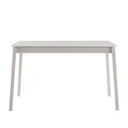 MESA DE JANTAR 1,39 M X 89 CM PALETBOX - NATURAL WASHED/BRANCO - Foto 1
