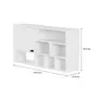 NICHO 1 PORTA 1,10 M X 23 CM WINK - BRANCO - Foto 8