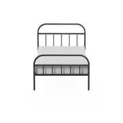 CAMA DE SOLTEIRO 88 CM MABOO - PRETO - Foto 4