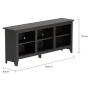 ESTANTE/RACK 1,75 M X 75 CM KUMO - NANQUIM - Foto 2