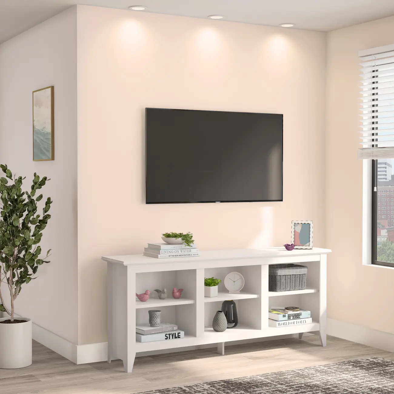ESTANTE/RACK 1,75 M X 75 CM KUMO - BRANCO - Foto 2