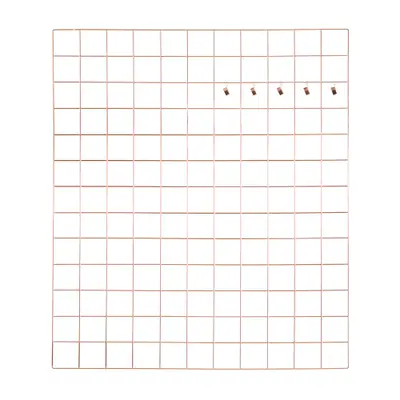 MEMORY-BOARD 80 CM X 70 CM GRID