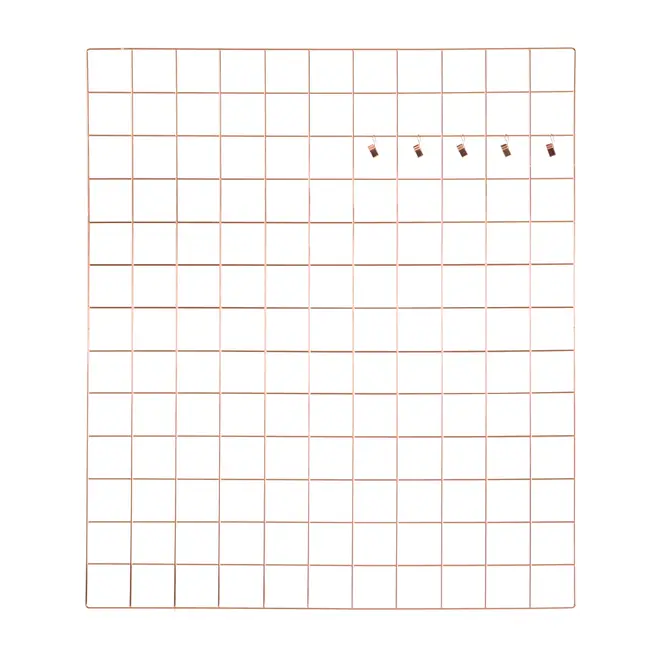 MEMORY-BOARD 80 CM X 70 CM GRID - COBRE - Foto 1