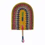 LEQUE DECORATIVO 52 CM BOLGATANGA - ZAFFRON/MULTICOR - Foto 1