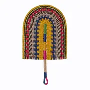LEQUE DECORATIVO 52 CM BOLGATANGA - ZAFFRON/MULTICOR - Foto 1