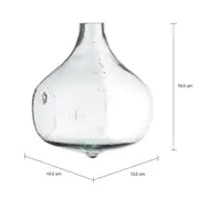 VASO DE PAREDE 14 CM FLUTUANTES CEBOLA - VERDE - Foto 6