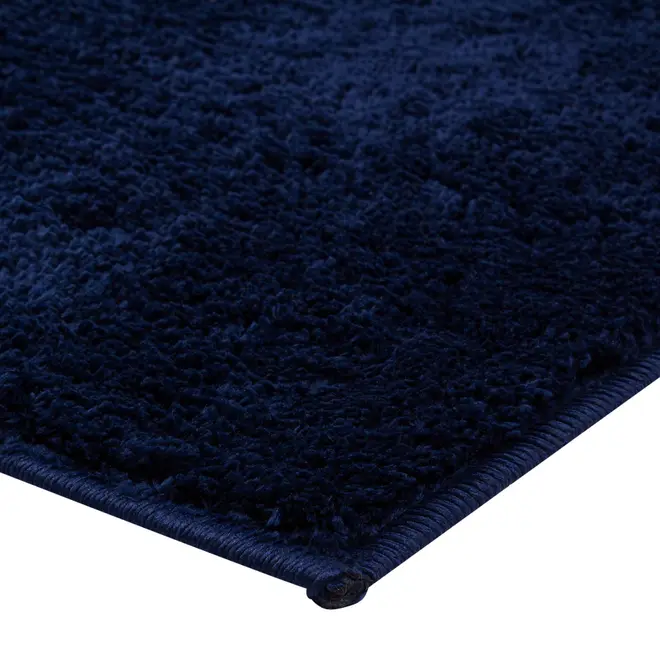 TAPETE 1,50 M X 2 M LOX - AZUL ESCURO - Foto 4