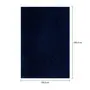 TAPETE 1,50 M X 2 M LOX - AZUL ESCURO - Foto 7