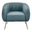 VERDE ESCARAVELHO/OURO - POLTRONA MARGOT