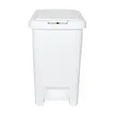 BRANCO - LIXEIRA COM PEDAL 10 L CLICK K