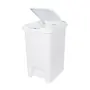 LIXEIRA COM PEDAL 10 L CLICK K - BRANCO - Foto 2