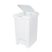 LIXEIRA COM PEDAL 10 L CLICK K - BRANCO - Foto 2