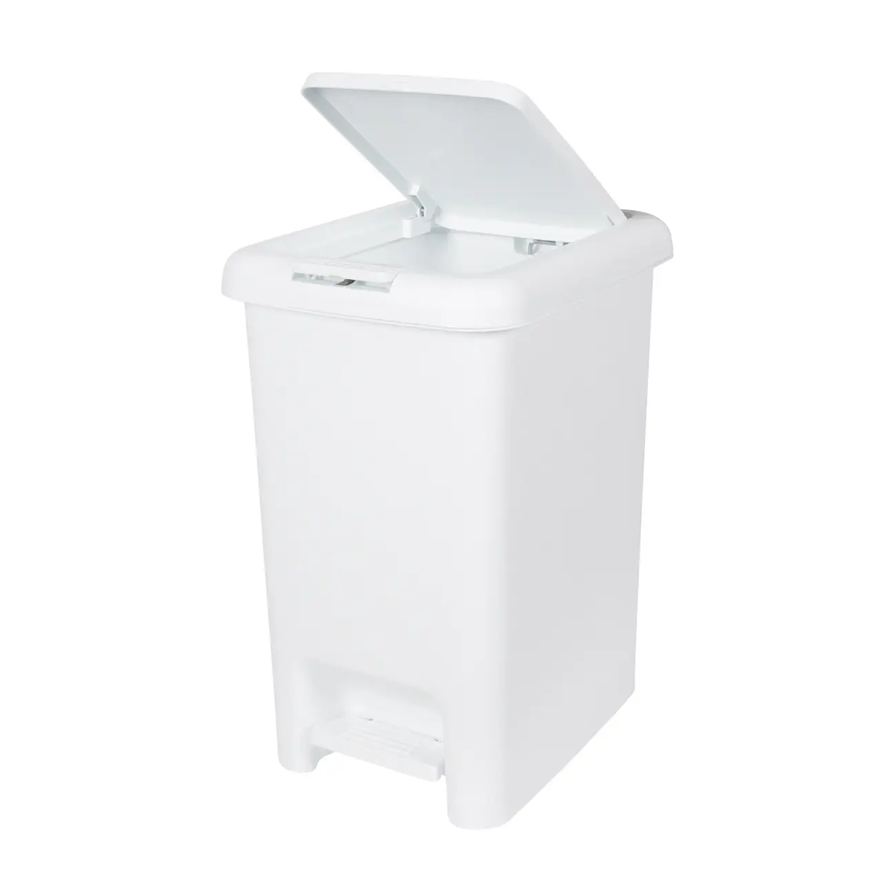 LIXEIRA COM PEDAL 10 L CLICK K - BRANCO - Foto 2