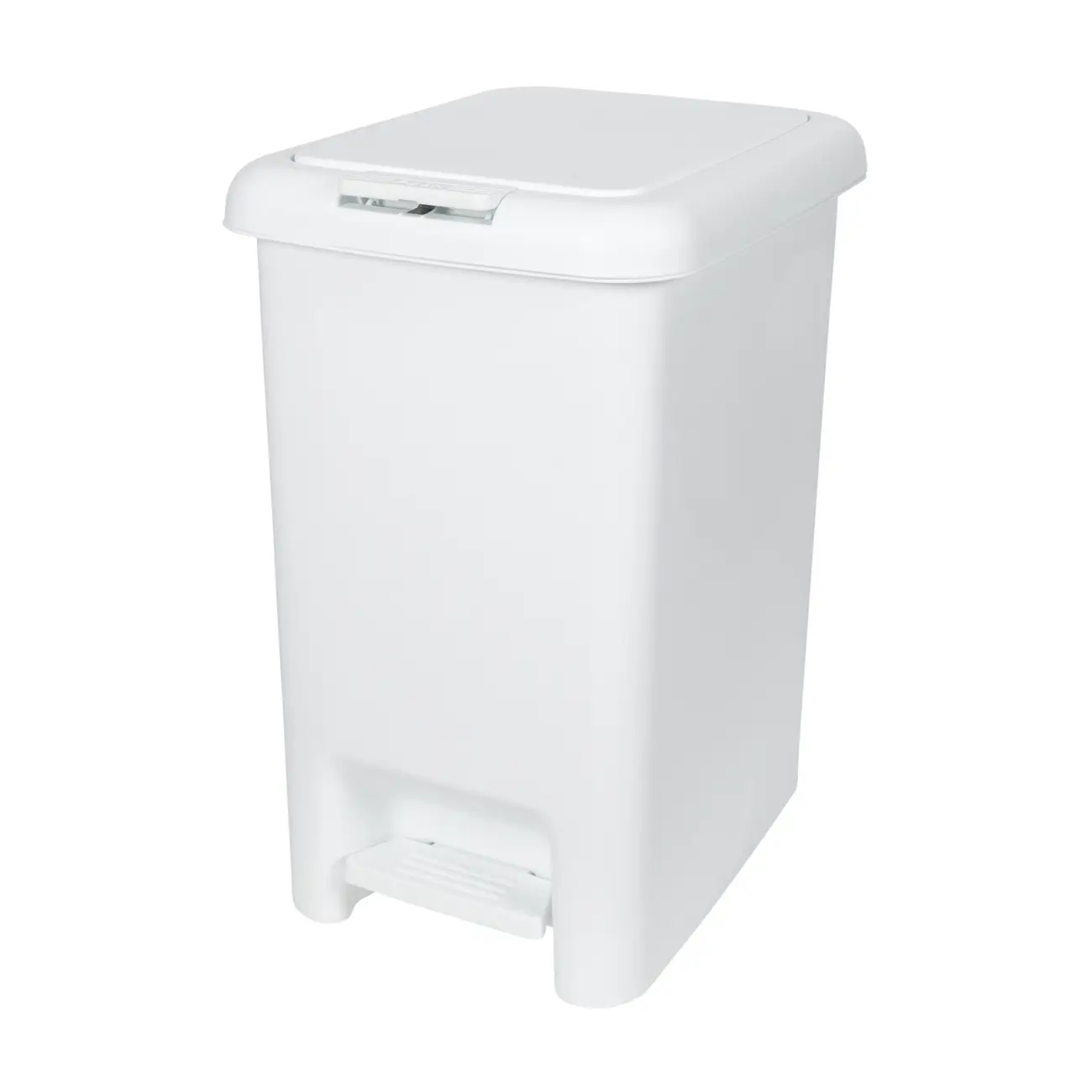 LIXEIRA COM PEDAL 10 L CLICK K - BRANCO - Foto 3