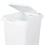 LIXEIRA COM PEDAL 10 L CLICK K - BRANCO - Foto 5