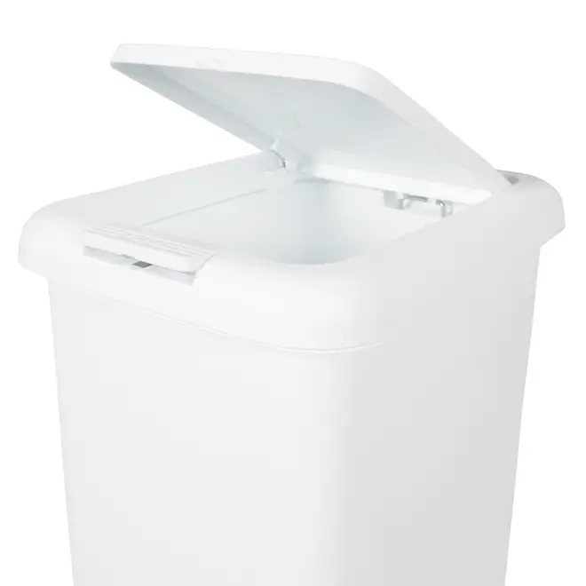 LIXEIRA COM PEDAL 10 L CLICK K - BRANCO - Foto 5