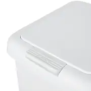 LIXEIRA COM PEDAL 10 L CLICK K - BRANCO - Foto 7