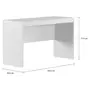 MESA DE ESCRITÓRIO 1,30 M X 52 CM START UP - BRANCO/BRANCO - Foto 6