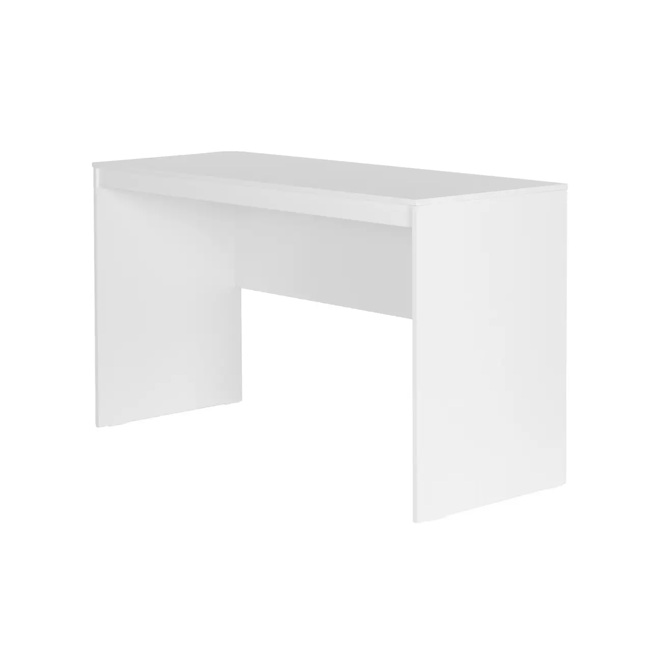 MESA DE ESCRITÓRIO 1,30 M X 52 CM START UP - BRANCO/BRANCO - Foto 2