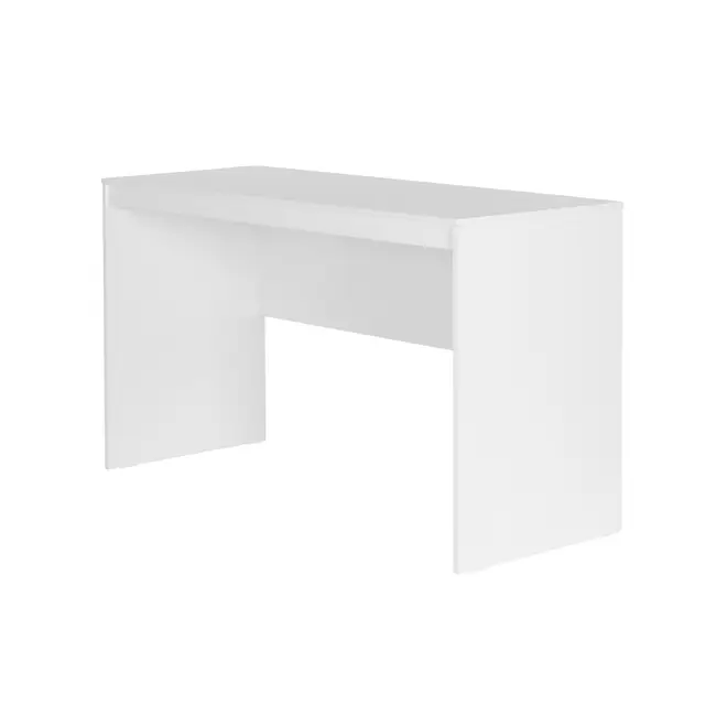 MESA DE ESCRITÓRIO 1,30 M X 52 CM START UP - BRANCO/BRANCO - Foto 2