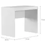 MESA 91 CM X 52 CM START UP - BRANCO/BRANCO - Foto 2