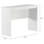 APARADOR 1,06 M X 38 CM START UP - BRANCO/BRANCO - Foto 2