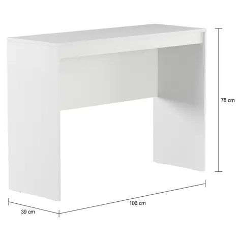 Imagem com medidas do produto APARADOR 1,06 M X 38 CM START UP