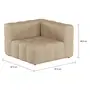 SOFÁ DE CANTO MODULAR SOFO - BEGE - Foto 2