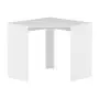 MESA DE CANTO 80 CM X 80 CM WINK - BRANCO - Foto 1