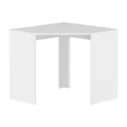 MESA DE CANTO 80 CM X 80 CM WINK - BRANCO - Foto 1