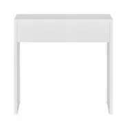 ESCRIVANINHA 1 GAVETA 80 CM X 45 CM NET - BRANCO - Foto 5