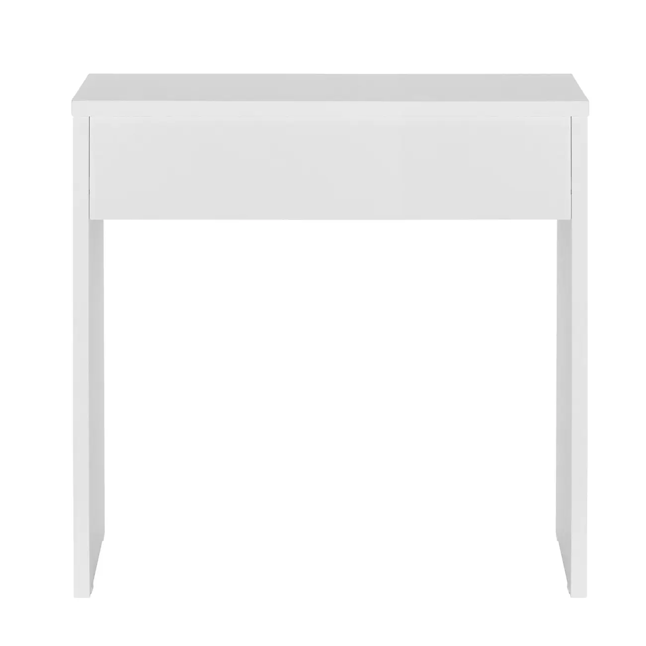ESCRIVANINHA 1 GAVETA 80 CM X 45 CM NET - BRANCO - Foto 5