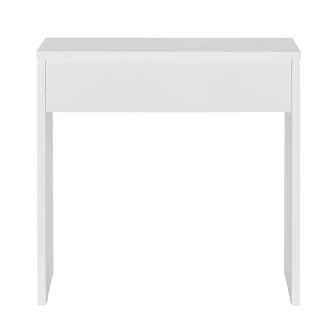 ESCRIVANINHA 1 GAVETA 80 CM X 45 CM NET - BRANCO - Foto 5
