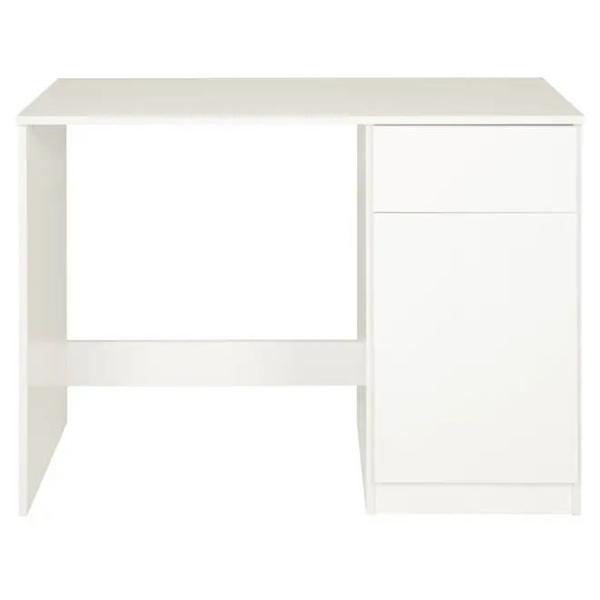 ESCRIVANINHA 1 PORTA/1 GAVETA 1 M X 45 CM GAP - BRANCO - Foto 1