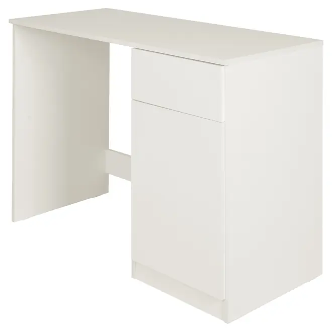 ESCRIVANINHA 1 PORTA/1 GAVETA 1 M X 45 CM GAP - BRANCO - Foto 3