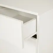ESCRIVANINHA 1 PORTA/1 GAVETA 1 M X 45 CM GAP - BRANCO - Foto 6