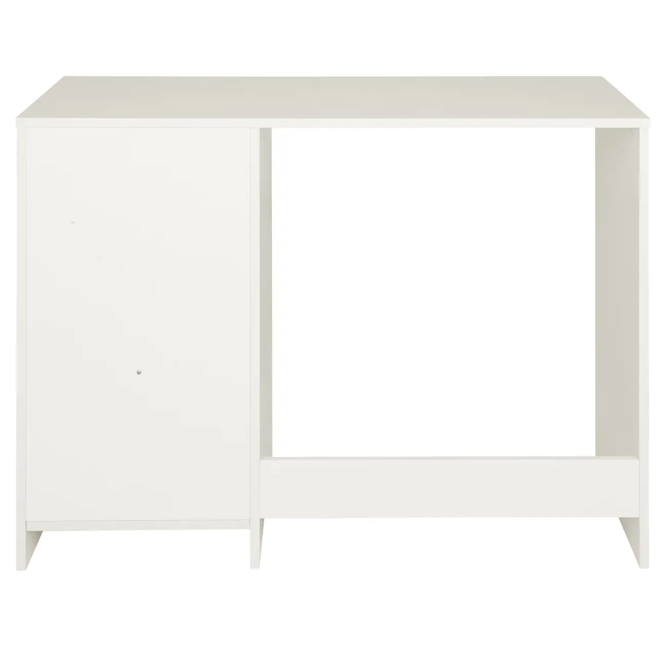 ESCRIVANINHA 1 PORTA/1 GAVETA 1 M X 45 CM GAP - BRANCO - Foto 8
