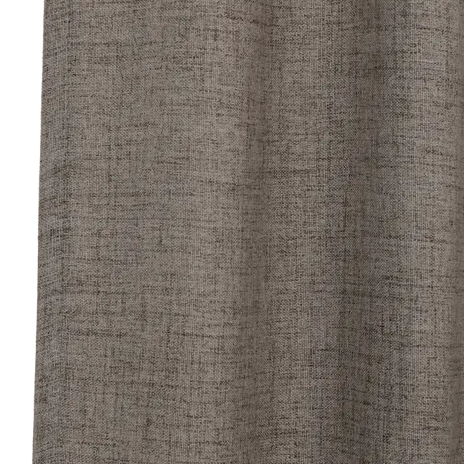 CORTINA 2 PEÇAS 1,30 M X 2,30 M LINACEAS - MESCLADO CINZA - Foto 3