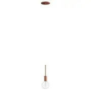 LUMINÁRIA DE TETO PIPE - COBRE - Foto 1