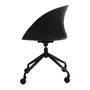 CADEIRA HOME OFFICE CONCA - PRETO/PRETO - Foto 4