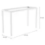 BASE DE APARADOR 1,20 M X 45 CM METRIC - BRANCO - Foto 2