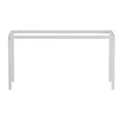 BASE DE MESA 1,45 M X 60 CM METRIC - BRANCO - Foto 1