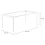 BASE DE MESA 1,80 M X 95 CM METRIC - BRANCO - Foto 2