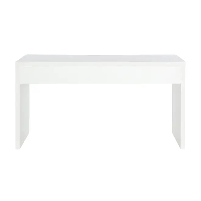 MESA DE ESCRITÓRIO 1,45 M X 60 CM FIND - BRANCO - Foto 4