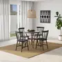 MESA PARA ÁREA EXTERNA REDONDA 80 CM BISTRÔ - CASTANHO/CAFÉ - Foto 3