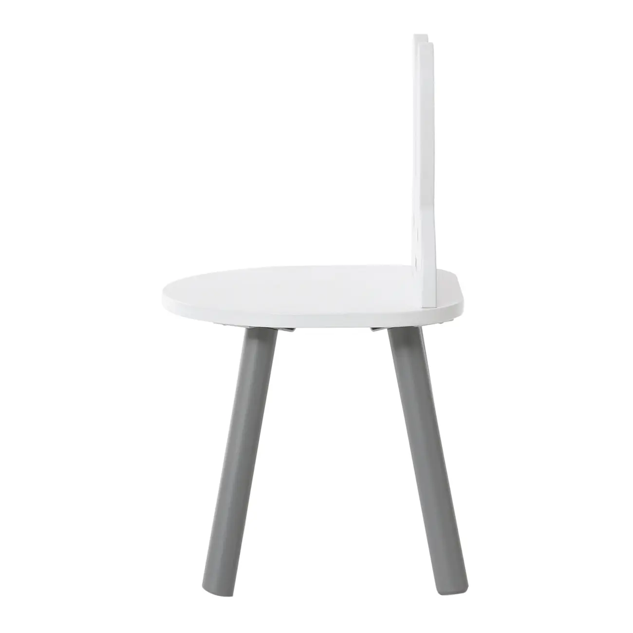 CADEIRA INFANTIL MIFFY - CINZA/BRANCO - Foto 3