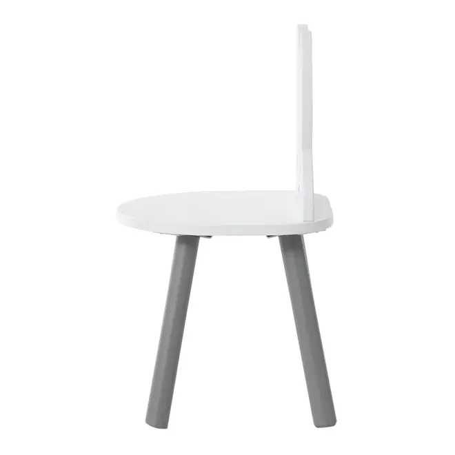 CADEIRA INFANTIL MIFFY - CINZA/BRANCO - Foto 3