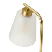 LUMINÁRIA DE MESA HALLEY - OURO/FROST - Foto 7